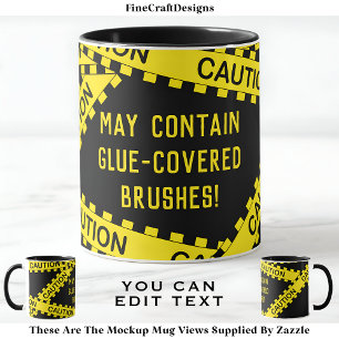 Klebeband-Dekupage individuell BY01 Lustiges Baste Tasse