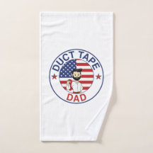 Klebeband-Papa - Handtuch