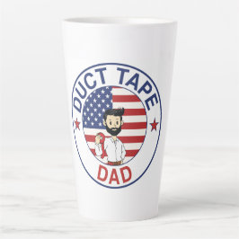 Klebeband-Vater - Latte-Tasse Milchtasse