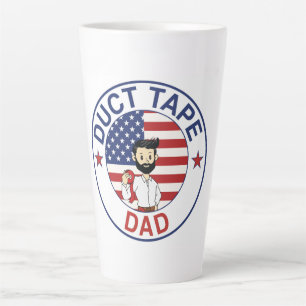 Klebeband-Vater - Latte-Tasse Milchtasse