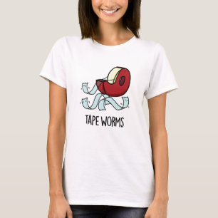 Klebeband-Würmer Lustige Klebeband-Witze T-Shirt