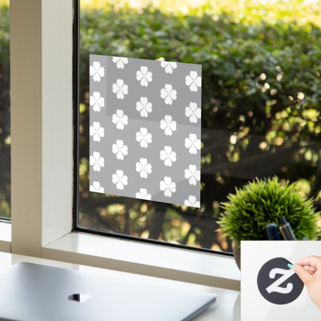 Kleben mit Clover-Geschmack Fensteraufkleber (Büro)