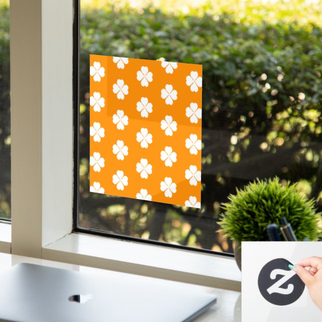 Kleben mit Clover-Geschmack Fensteraufkleber (Büro)
