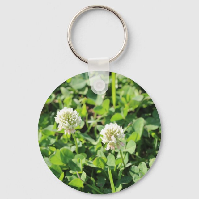 Kleben und Blume Schlüsselanhänger (Vorderseite)