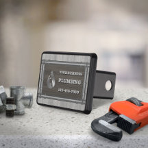 Kleben von Business Trailer Hitcover