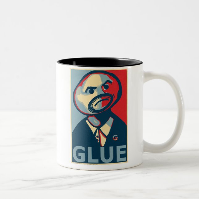 Kleber-Tasse Zweifarbige Tasse (Rechts)