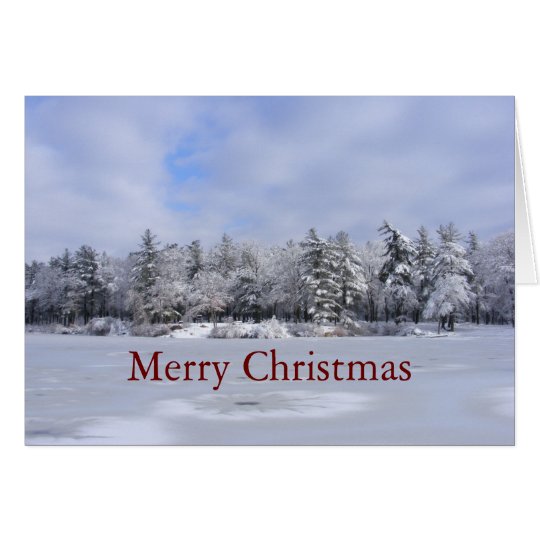 Klebrige Weihnachten~ Karte des Schnee-34