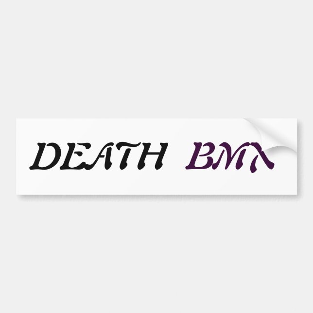 Klebstoff Death Bmx Autoaufkleber (Vorne)