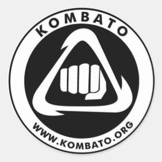 Klebstoff Zivil Kombato Runder Aufkleber