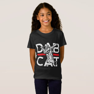 KLECKS Katzen-T-Shirt lustiges betupfendes T-Shirt