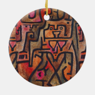 Klee Abstrakt Forest Expressionist Modern Art Keramik Ornament