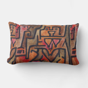 Klee Abstrakt Forest Expressionist Modern Art Lendenkissen