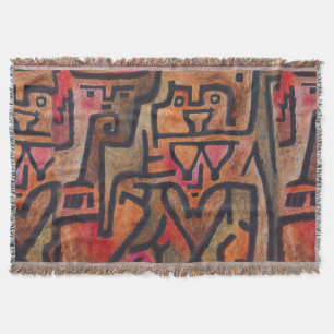 Klee Abstrakt Red Abstrakt Expressionist Nature Decke