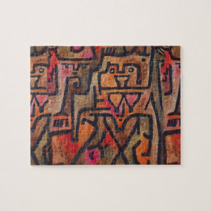 Klee Abstrakter Wald Expressionist Moderne Kunst