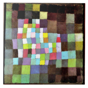 Klee - Abstraktion mit Bezug Fliese