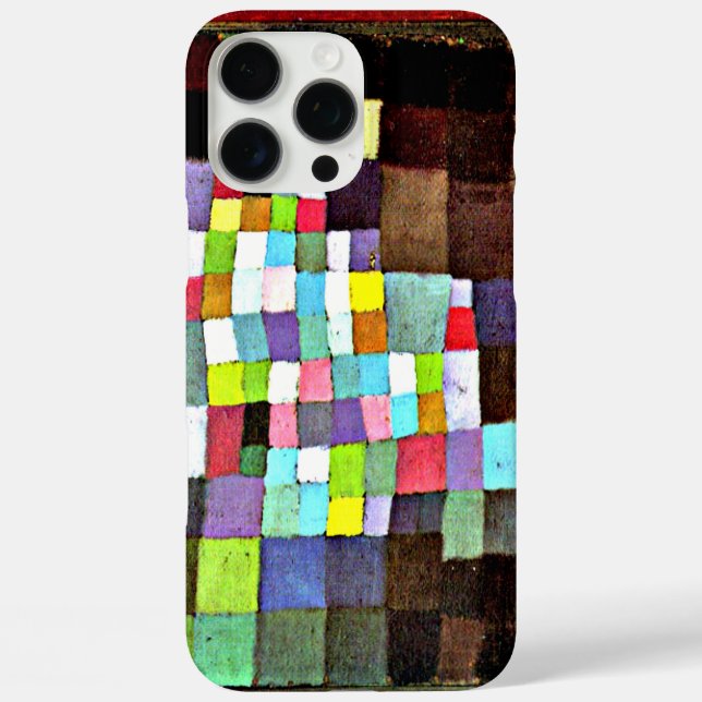 Klee - Abstraktion mit Referenzblütenbaum iPhone 16 Pro Max Hülle (Rückseite)