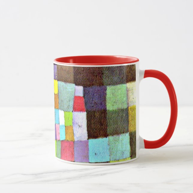 Klee - Abstraktion mit Verweis... Tasse (Rechts)