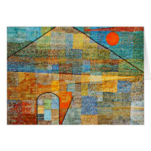 Klee - Ad Parnassus, berühmtes Kunstwerk Paul Klee