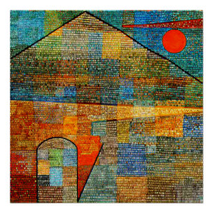 Klee - Ad Parnassus Poster