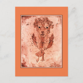 Klee - Angelus Novus (Neuer Engel) Postkarte