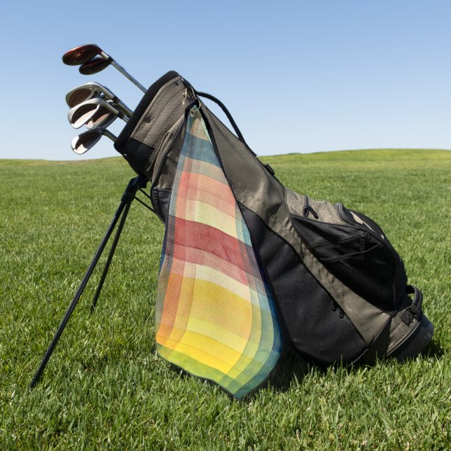 Klee - Architektur des Schlichten Golfhandtuch (Gras)