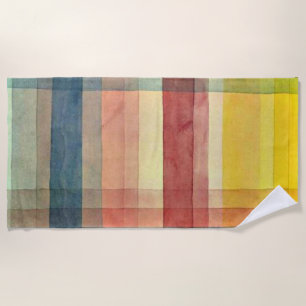 Klee - Architektur des Schlichten Strandtuch