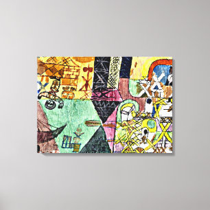 Klee - Asiatische Entertainer Leinwanddruck