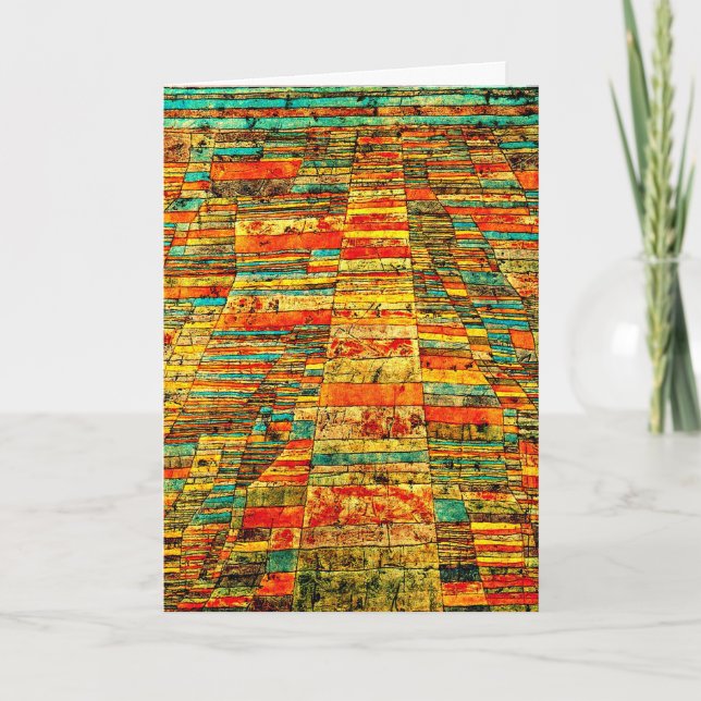 Klee - Autobahn und Autobahnen Karte (Vorderseite)