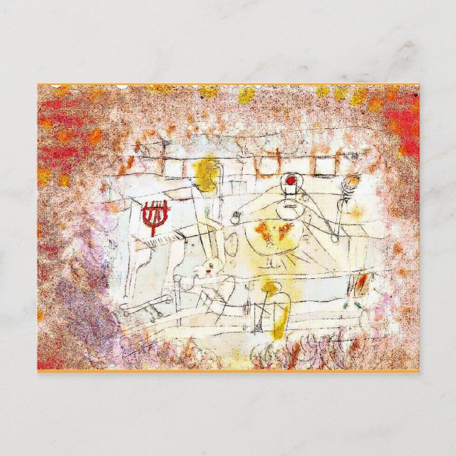 Klee - Bad Band Postkarte (Vorderseite)