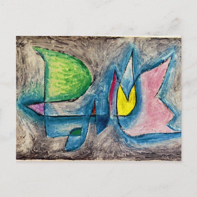 Klee - Baumgruppe Postkarte (Vorderseite)