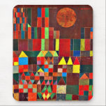 Klee - Castle and Sun Mousepad<br><div class="desc">Castle and Sun,  popular painting by Paul Klee.</div>