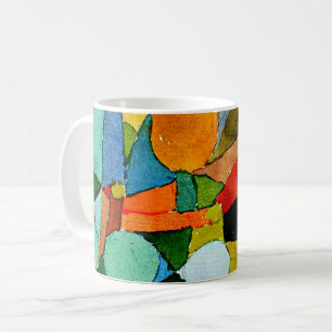 Klee - Colour-Shapes, famous painting, Kaffeetasse