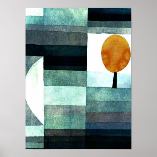 Klee - Der Bote des Herbstes Poster (Vorne)