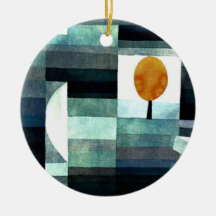 Klee - Der Gesandte des Herbstes, abstrakte Kunst Keramik Ornament
