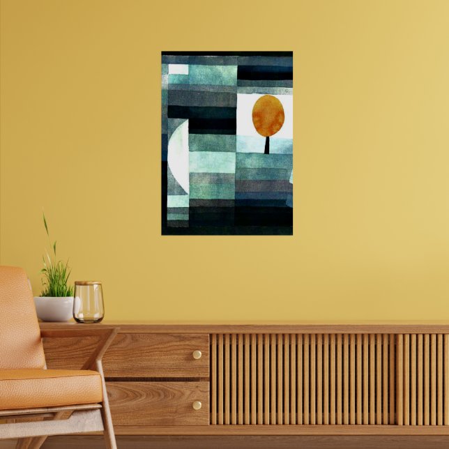 Klee - Der Gesandte des Herbstes Poster (Wohnzimmer 2)