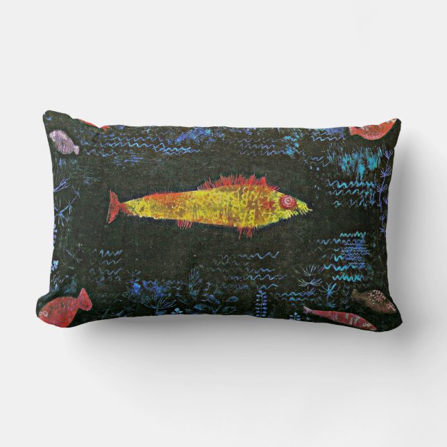 Klee - Der Goldfish Lendenkissen (Vorderseite)