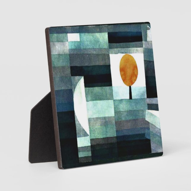 Klee - Der Vorbote des Herbstes Fotoplatte (Vorderseite)