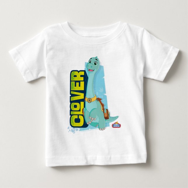 Klee | Dino Ranch Baby T-shirt (Vorderseite)
