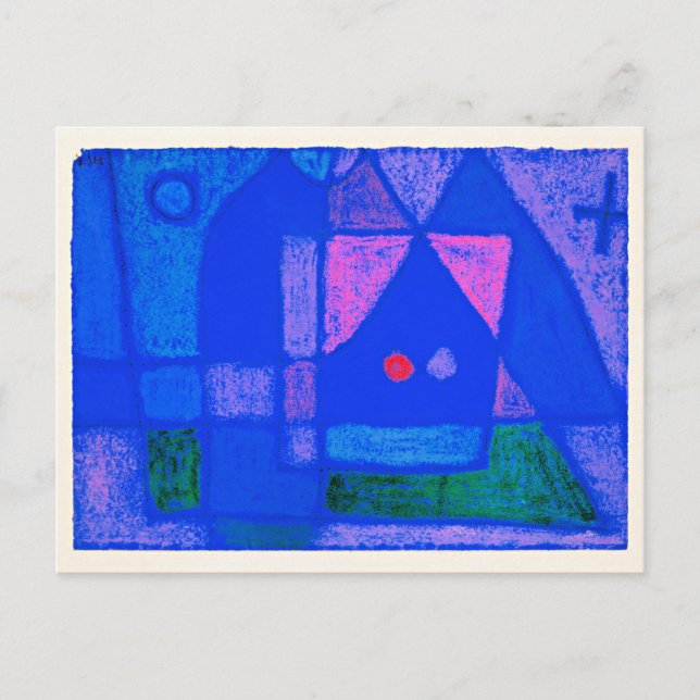 Klee - Ein kleiner Raum in Venedig Postkarte (Vorderseite)