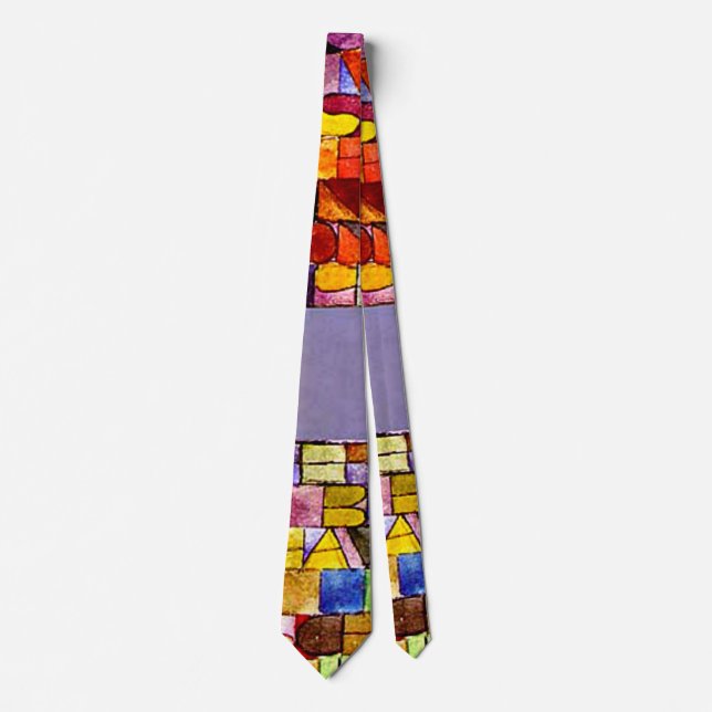 Klee - Einst aus dem Grau der Nacht hervorgetreten Krawatte (Vorderseite)
