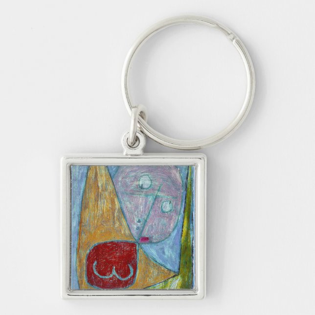 Klee - Engel Still Feminine Schlüsselanhänger (Vorne)
