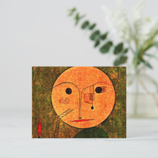Klee - Fehler auf Grün Postkarte