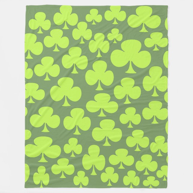 Klee Fleecedecke (Vorderseite)