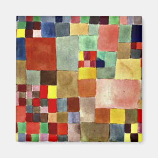 Klee - Flora auf Sand Magnet