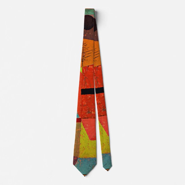 Klee - Freudenreiche Berglandschaft, Krawatte (Vorderseite)