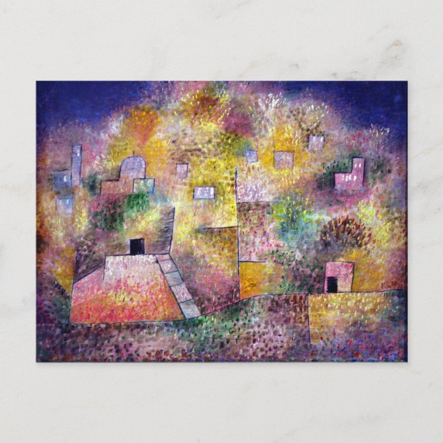 Klee - Garten für orientalische Vergnügungen Postkarte (Vorderseite)