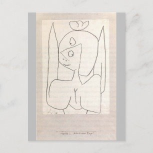 Klee - Hasslicher Engel Postkarte