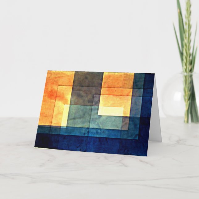 Klee - Haus am Wasser Karte (Vorderseite)