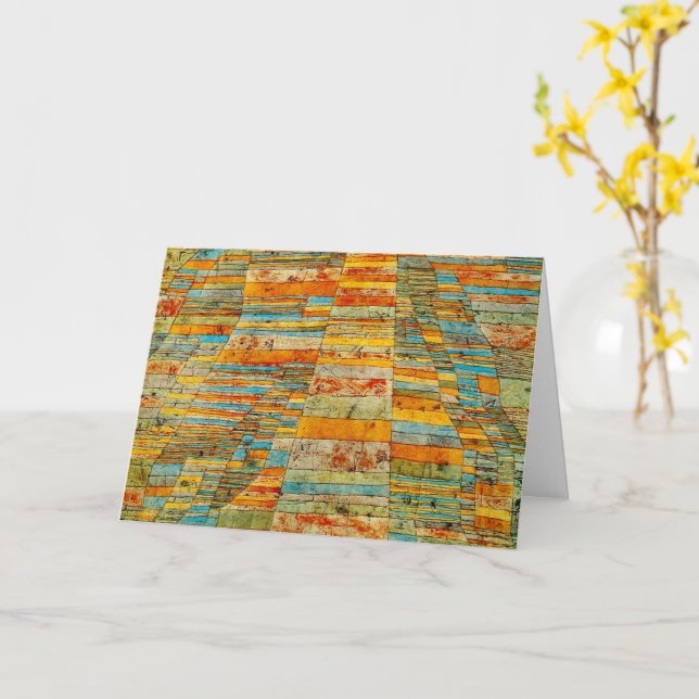 Klee - Highways und Byways Karte (Gelbe Blume)