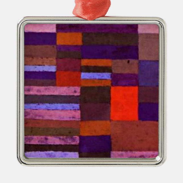 Klee - Individuelle Altimetrie Ornament Aus Metall (Vorne)